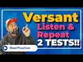 Lagu Double Practice! 2 FULL Authentic Versant Listen \u0026 Repeat Tests 🎤 | Boost Pronunciation \u0026 Score Fast