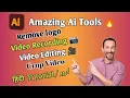 Amazing Ai Tools Recording Editing Crop Remove logo 123Apps com EarnWithjani1