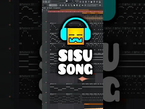 How long it takes to produce "DJVI - Sisu" song?🤔#geometrydash #djvi #flstudio