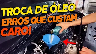 ERROS COMUNS NA TROCA DE ÓLEO DO MOTOR QUE PODEM CUSTAR CARO - MANUTENÇÃO HONDA CRV