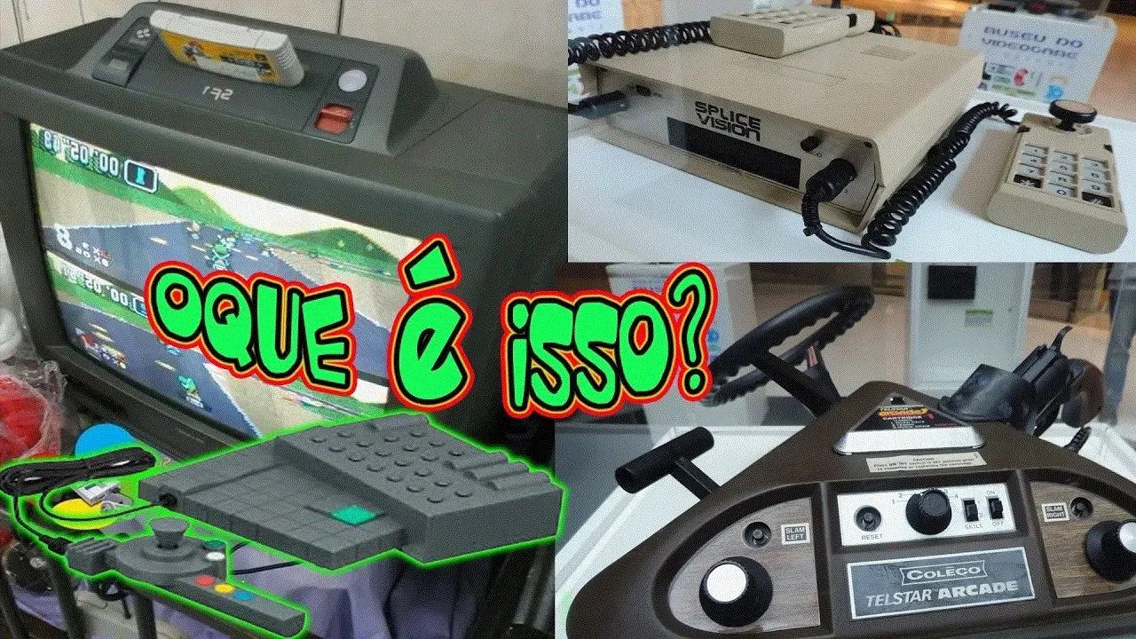 OS VÍDEO GAMES MAIS BIZARROS E RAROS QUE EXISTEM!