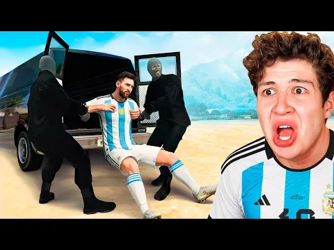 Video Thumbnail: SECUESTRAN a MESSI en GTA 5... ⚽️🔫 (Mods)