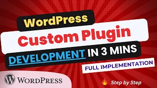 Create a Custom Plugin in WordPress in Just 3 Minutes Step by Step Tutorial