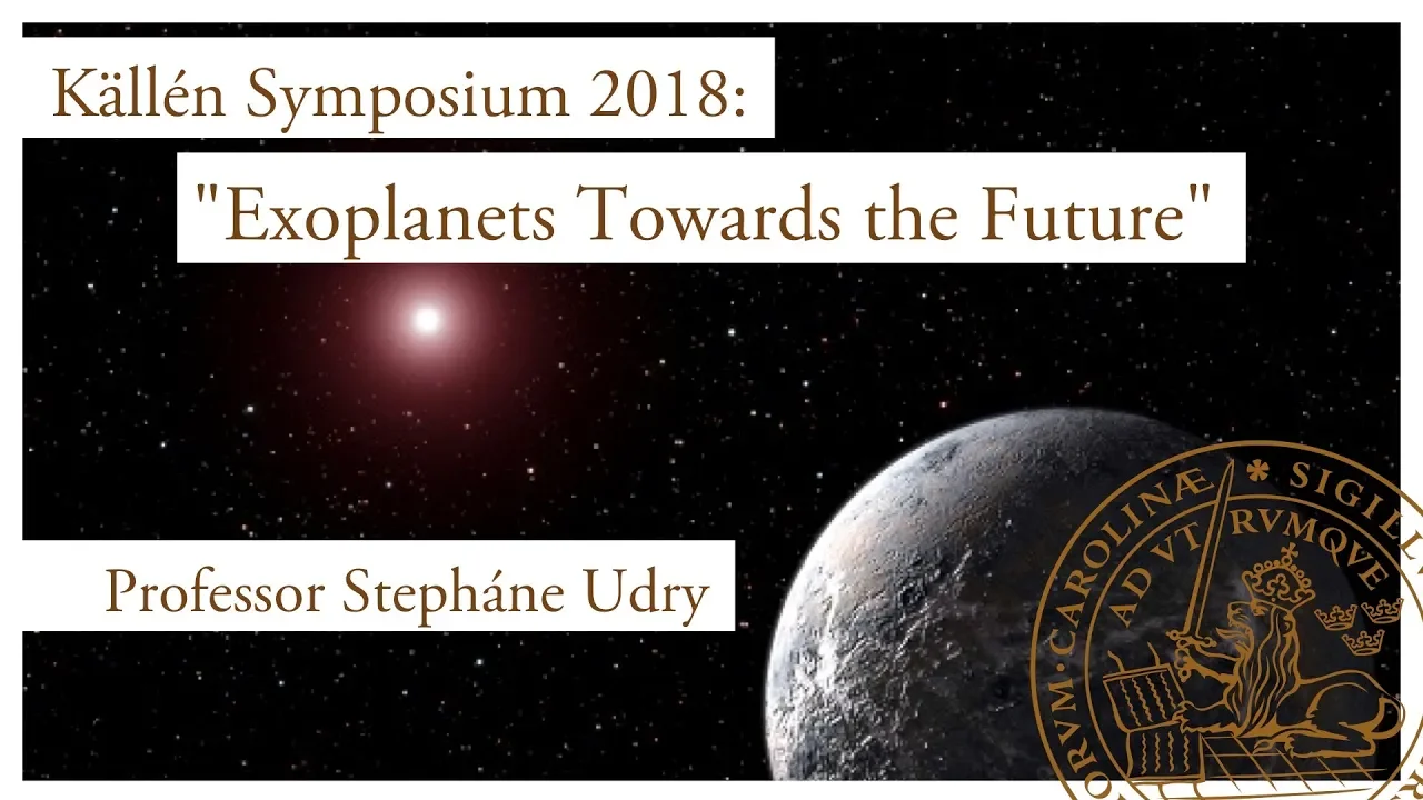 Professor Stéphane Udry, Geneva Observatory, University of Geneva