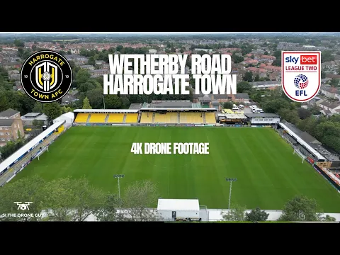 Download MP3 Harrogate Town AFC - Wetherby Road by drone 4K