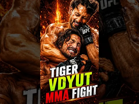 Vidyut Jammwal Kalaripayattu Vs Tiger Shroff Martial Arts MMA Fight: Who Will Win? 😱 #shorts #viral