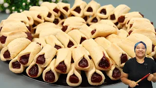 Desmancha na Boca e RENDE MUITO! Beliscão de Goiabada Biscoito AMANTEIGADO MASSA LEVE e SABOROSA!