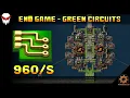 Factorio Green Circuits Blueprint - End Game Space Age DLC