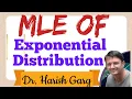 MLE of Exponential Distribution in 2 minutes