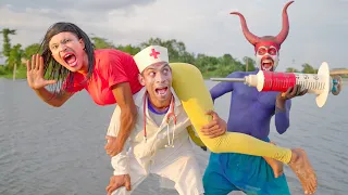 Very Special Top New Trending Comedy Video 2026 Amazing Injection Wala Doctor Comedy Video Epi-49