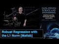 Robust Regression with the L1 Norm Matlab