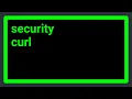 Is curl - u username password http example com secure