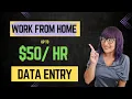 Work From Home Data Entry Jobs Remote Hiring No Phones No Degree