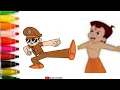 Download Lagu Little singham 😎🔥 chhota bheem 👊💥 drawing colour | little singham drawing | chhota bheem drawing