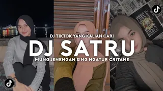 Download DJ SATRU - GUSTI KULO PUN MANUT DALANE MUNG JENENGAN SING NGATUR CRITANE VIRAL TIKTOK 2024 MP3