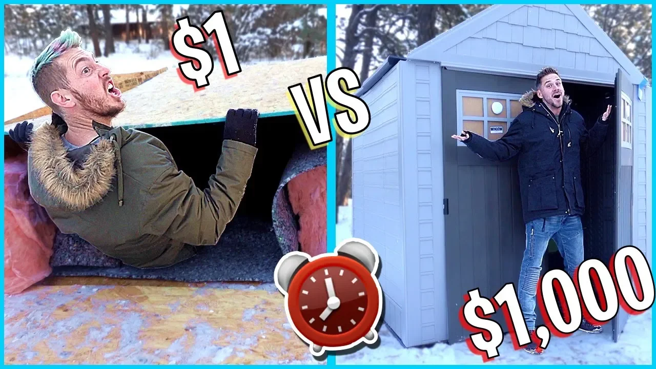 OVERNIGHT SURVIVAL CHALLENGE *HOME DEPOT ITEMS ONLY*