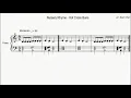 Nursery Rhyme Piano - Hot Cross Buns [Sheet Music]
