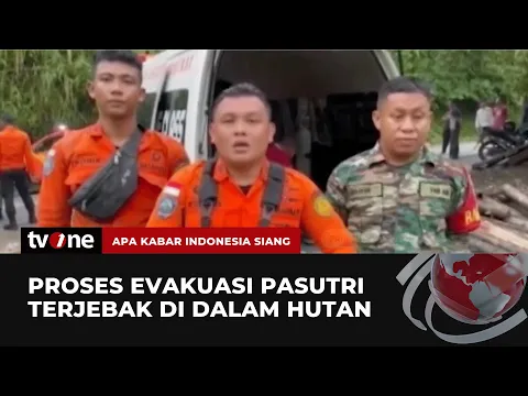 Pasutri Terjebak di Hutan Selama Dua Hari, Proses Evakuasi Berlangsung Dramatis