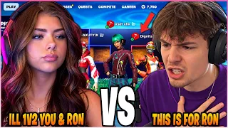 CLIX Tries To HUMBLE FRAANTIC For STABLE RONALDO In A 2v2 WAGER!
