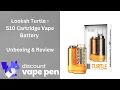Lookah Turtle - 510 Cartridge Vape Battery Unboxing review