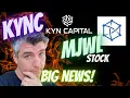 KYNC STOCK MJWL STOCK RECENT NEWS