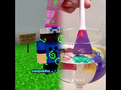 A FANNI ME DEU UM BANHO DE ÁGUA NO MINECRAFT