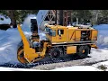 Heavy Winter Snow Removal - Detroit Diesel 12v71