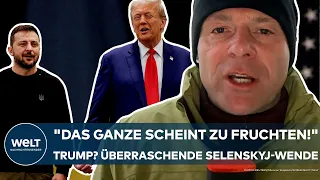 PUTINS KRIEG: "Das Ganze scheint zu fruchten!" Überraschende Wende von Selenskyj in Richtung Trump