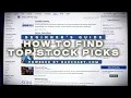 How to Find Winning Stocks Using Barchart s Tools