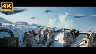 4k star wars ep v empire strikes back the battle of hoth part 1 of 2