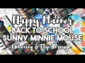 HAPPY PLANNER 2023 Back Go School Sunny Minnie Mouse Release Unboxing Review Flip Through