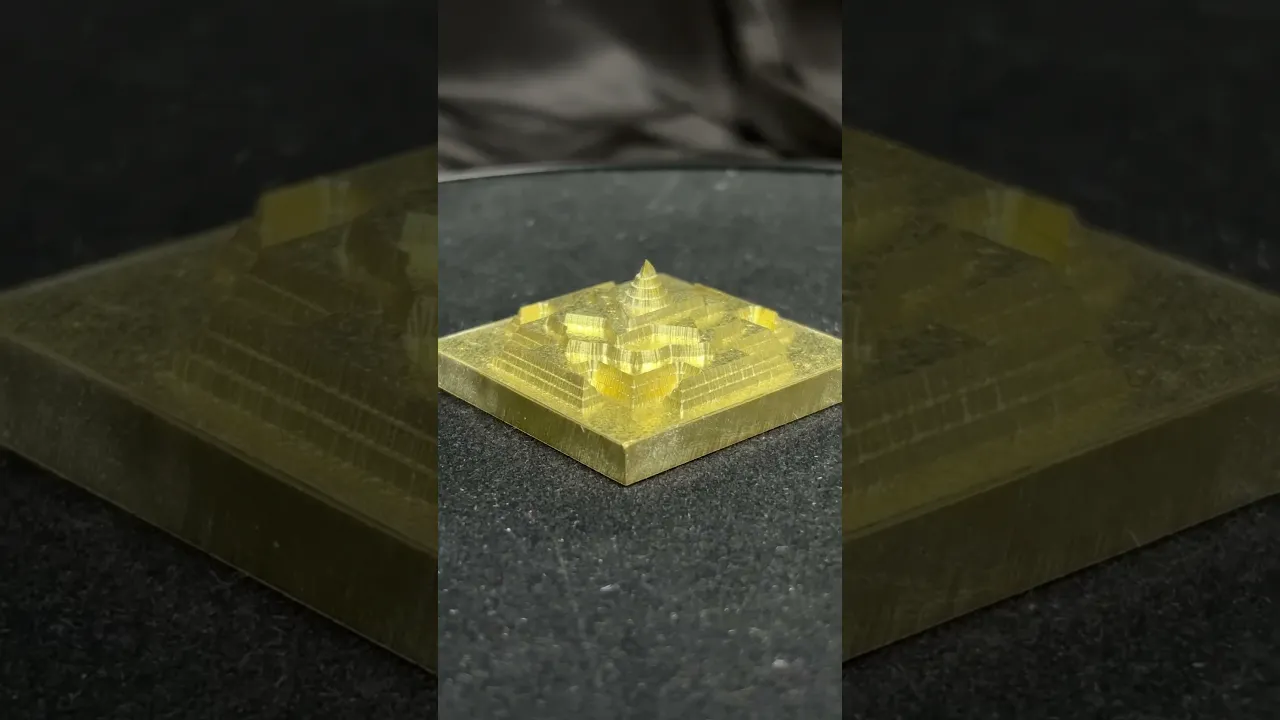 Durga Shakti Yantra (Reduces Rahu's Negative Effects & Negative Energy) - Abhimantrit