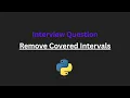Remove Covered Intervals - Leetcode 1288