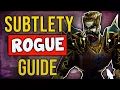 Sub Rogue PVP Guide Talents Glyphs Stat Priority and more - WotLK Classic