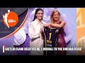 CAITLIN CLARK SELECTED NO 1 OVERALL BY THE INDIANA FEVER WNBA Draft