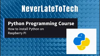 Python Tutorial - L01