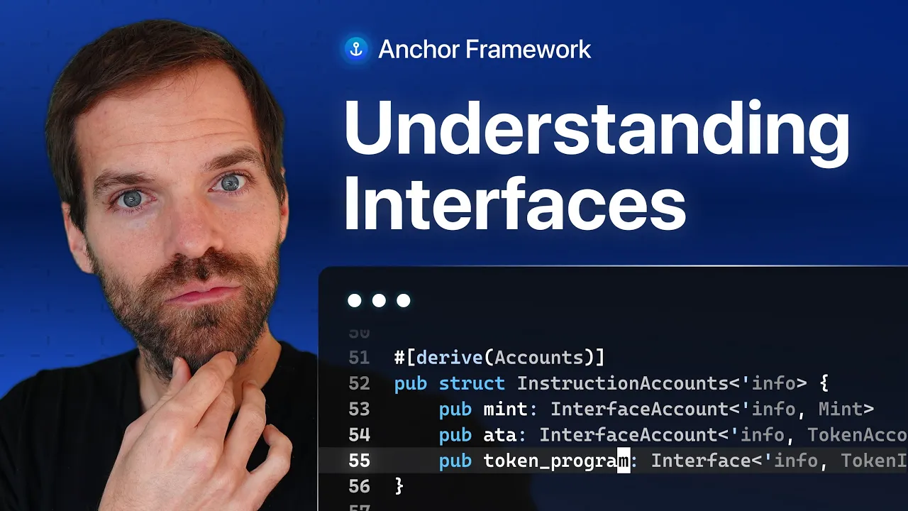 Anchor Interfaces: Supporting Both Token Programs [Solana Tutorial] - Aug 17th '24