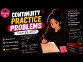 Continuity Practice Problems Solved Step by Step Calculus 1