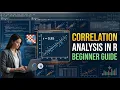Correlation Analysis in R Step-by-Step Tutorial for Beginners Statistical Data Analysis