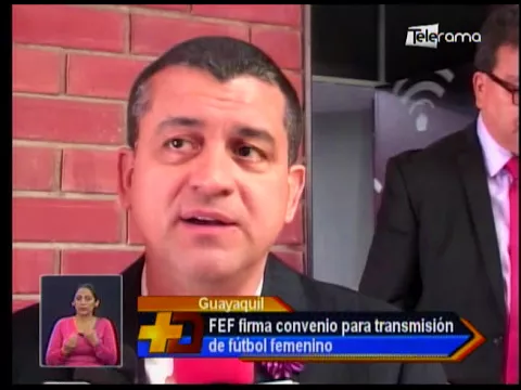 FEF firma convenio para transmisión de fútbol femenino