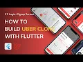 up screen - How to build Uber App with Flutter Full project