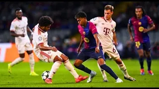 الجوهرة لامين يمال اهداف ومهارات خرافية بصوت المعلقين 