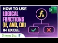 How to Use Logical Functions IF AND OR in Excel