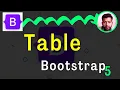Bootstrap Table Bootstrap 5 Tutorial Episode