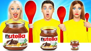 ملعقة كبيرة ومتوسطة وصغيرة التحدي 