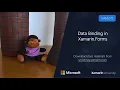 XAM270 - Data Binding in Xamarin Forms