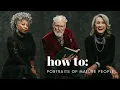 Behind the Scenes Sony Alpha Female Winner Project How to shoot portraits of older people