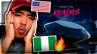 american first reaction to wande coal check audio realms ep nigerian music us usa reacts
