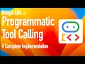 Implement Advanced Tool Use with Google ADK based MCP Client