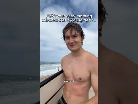 POV: your early morning as a young dad 🌊